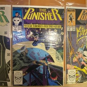 4 punisher comic books